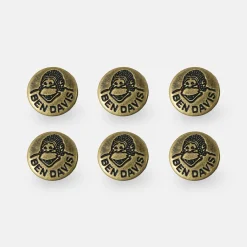 Ben Davis Suspender Buttons (6 Pack)